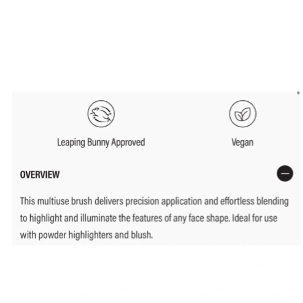 MAKEUP by MARIO F3 F3 DUAL-END PRECISION POWDER BRUSH   ~NEW~